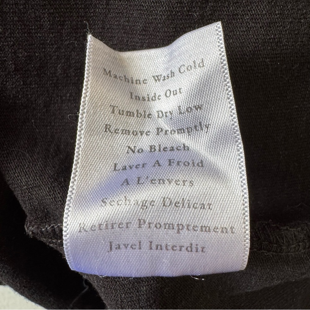Frank & Eileen Cory Vintage Muscle Tee Dress Black Small - Picture 11 of 12